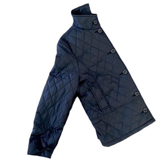 BARBOUR MATT FLYWEIGHT ALICE BLACK QUILTED JACKET - Picture 7 of 7